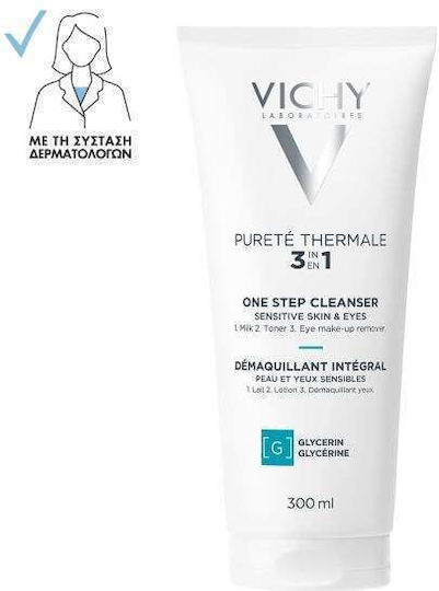 Vichy Purete Thermale 3 in 1 Emulsion Makeup Remover Face & Eyes 300ml