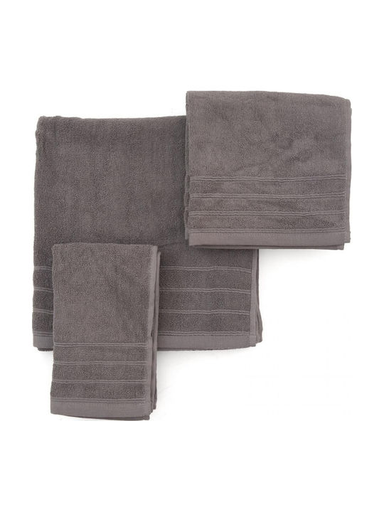 Heinner Hand Towel 30x50cm Gray