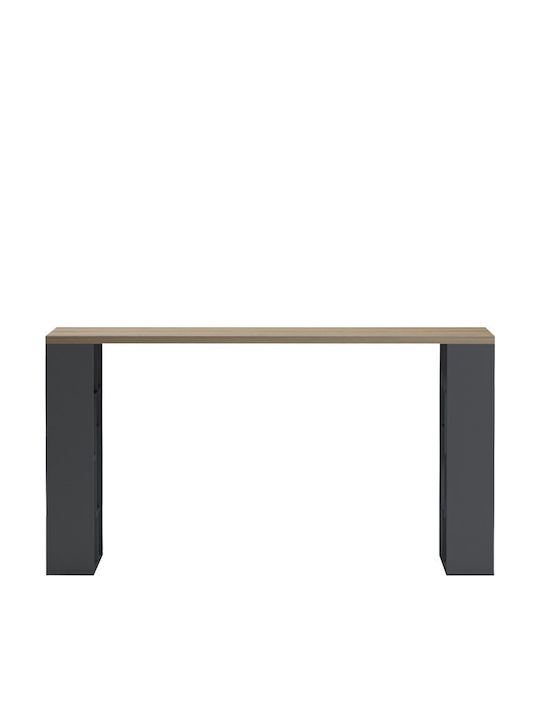 Pakketo Schreibtisch Labirent Holz Anthrazit Sonoma 140x60x75cm