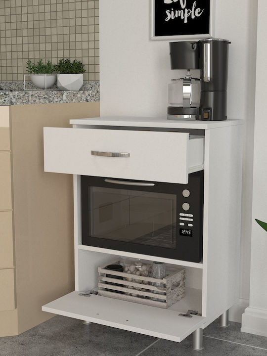 Επιδαπέδιο Ντουλάπι Λευκό 60x35.5x86.3εκ.