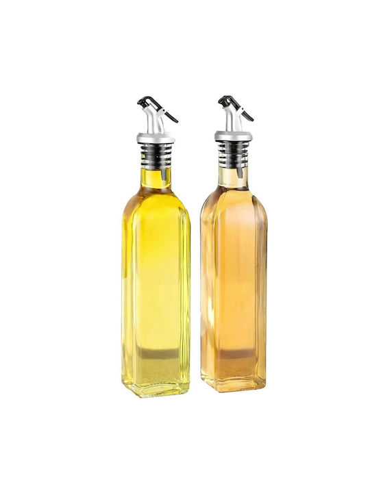 Σετ Λαδόξιδο Γυάλινο με Ροή 400ml