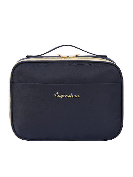 Roza Νεσεσέρ Καλλυντικών Ταξιδιού 23x17x8cm – Organizer Καλλυντικών Θήκες & Φερμουάρ Σκούρο Μπλε