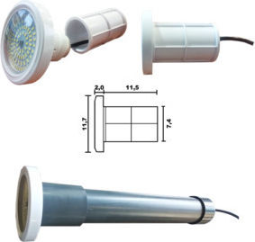 Oxygon Φωτιστικό Πισίνας με Πολύχρωμο (RGB) Φως 105.01.58