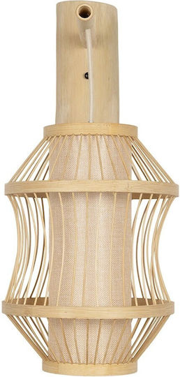 GloboStar Wall Lamp with E27 Socket Beige 32x55cm