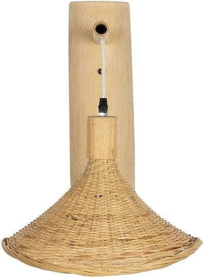 GloboStar Wall Lamp with E27 Socket Beige 36x42cm