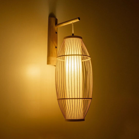 GloboStar Wall Lamp Beige 33x73cm GloboStar Wall Lamp Beige 33x73cm