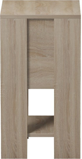 Κομοδίνο Reppo Ξύλινο Μπεζ 30x30x55cm