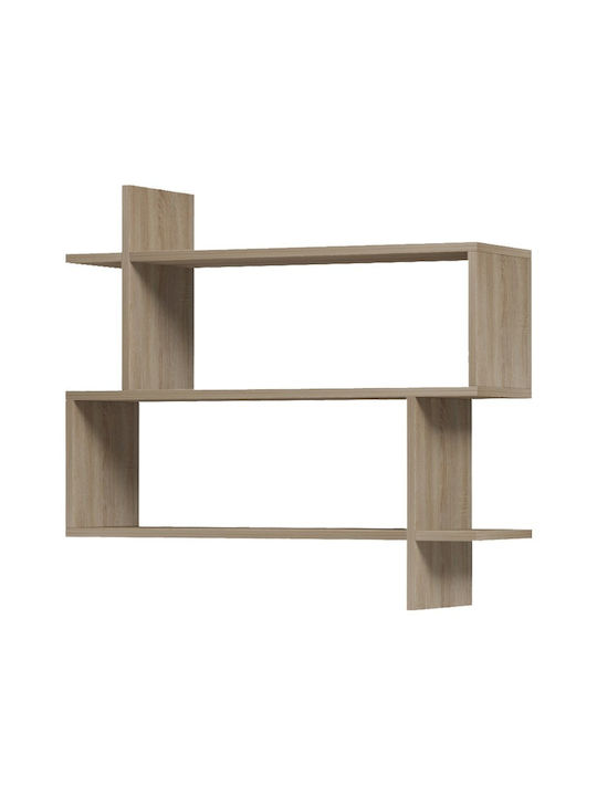 Ράφι Τοίχου Paralel Sonoma 70x22x65.5εκ.