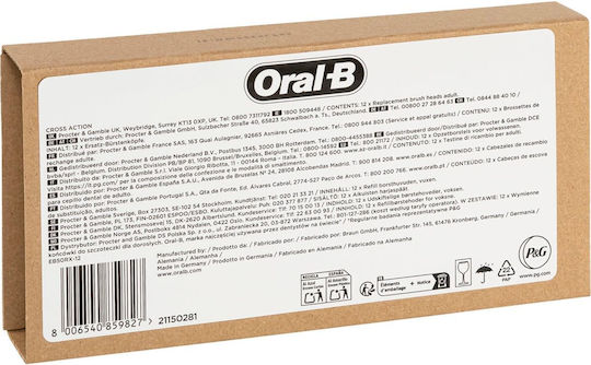 Oral-B Pro CrossAction Ανταλλακτικά για 12τμχ