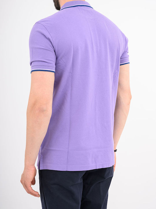 Polo Short Sleeve Blouse Lilac