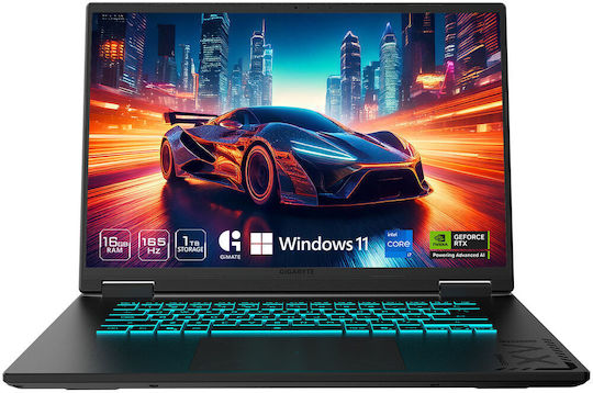 Gigabyte Gaming A16 CVH 16" IPS QHD+ 165Hz (i7-13620H/16GB/1TB SSD/GeForce RTX 5060/W11 Home) (US Keyboard)
