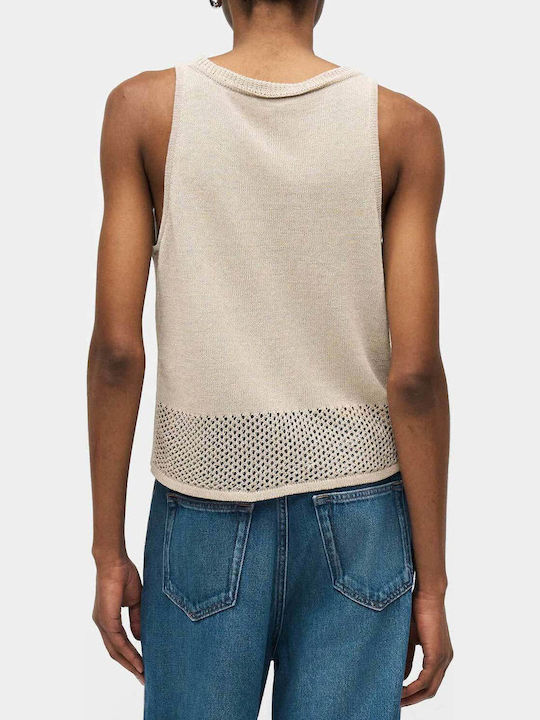 Karl Lagerfeld Damen Bluse Beige
