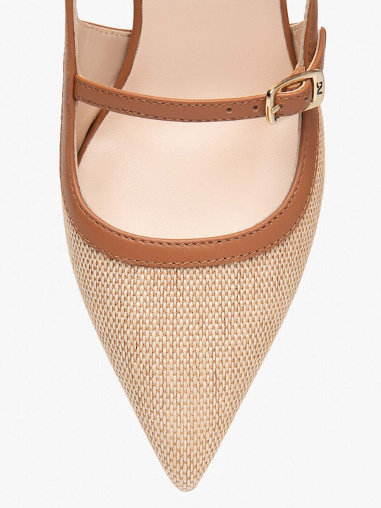 Pantofi Cu Toc Roz