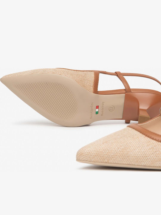 Pantofi Cu Toc Roz