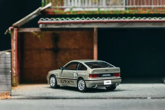 Model Mașină Honda Ballade Sports Mugen Cr-x Pro Argintiu 1:64