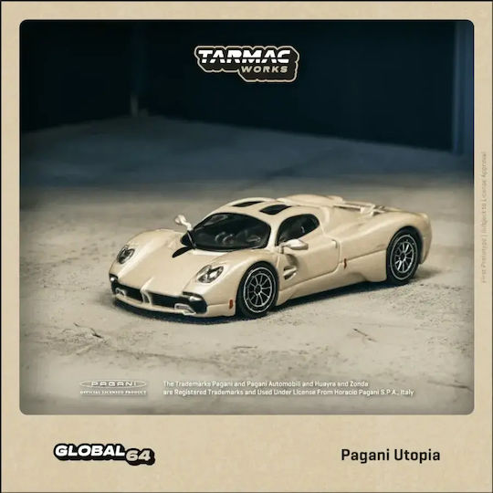 Car Model Pagani Utopia Rinascimento Scale 1:64 Tarmac Works