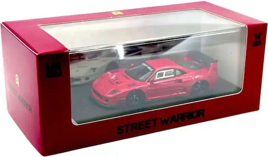 Model Mașină Verrari F40 Lbwk Roșu 1:64 Street Weapon