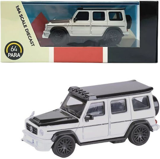 Model Mașină Mercedes Benz Liberty Walk Amg G63 2018 Alb 1:64 Para64