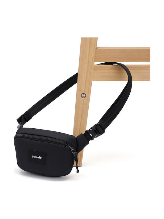 Herren Brusttasche Schwarz
