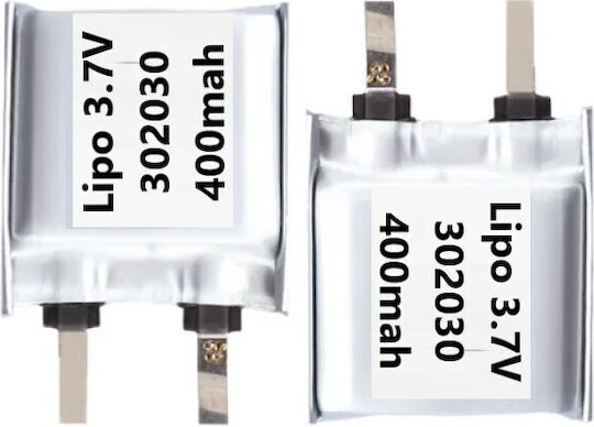 Panasonic Батерия Li-Po 3.7V 400mAh 1S за RC превозно средство 3 броя