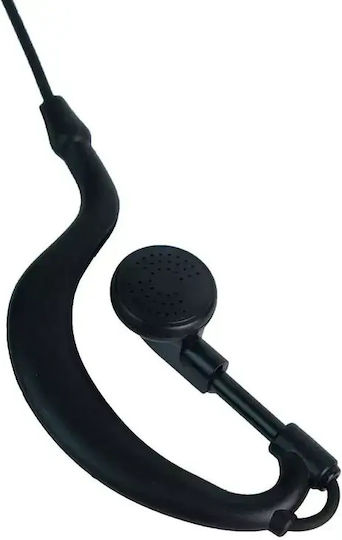 Professional Handsfree Long Spiral Earpiece Ptt Lapel 2 Pin Two-Way Radios Transceivers Baofeng-original 4pcs Tc-405