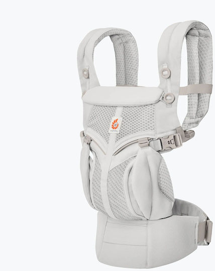 Ergobaby Κλασικός Μάρσιπος Omni 360 Air Mesh Pearl Grey με Μέγιστο Βάρος 20kg