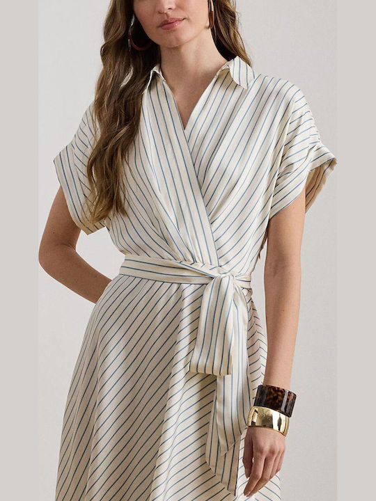 Midi Damenkleid Beige