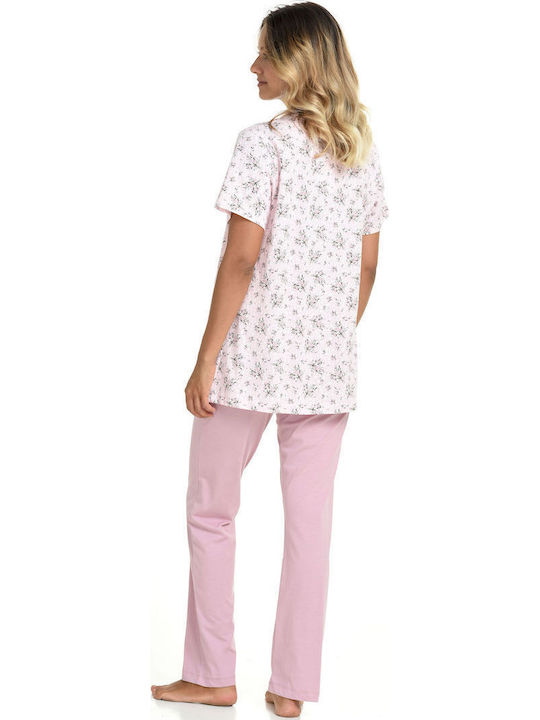 Zen by Daisy Sommerliches Damen-Schlafanzug-Set Rosa Zen by Daisy Sommerliches Damen-Schlafanzug-Set Rosa
