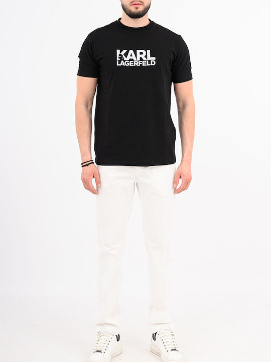Ανδρικό Παντελόνι Chino Ελαστικό Slim Fit White