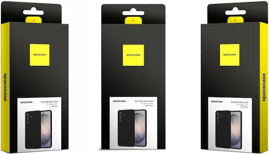 Samsung Galaxy S26 Plus Spacecase Silicone Mag Case Silicone Magsafe Black Mobile Phone Case