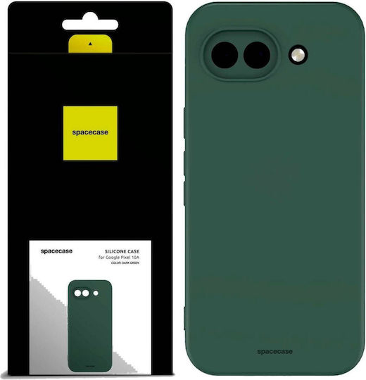 Husă Google Pixel 10a Spacecase Silicon Dark Green
