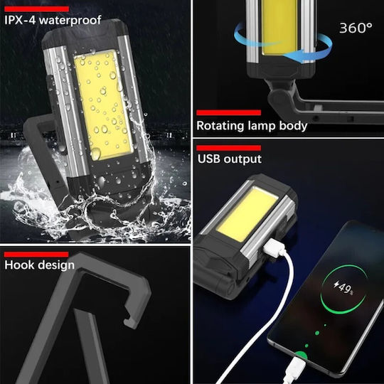 Spywolf Rechargeable LED Work Projector