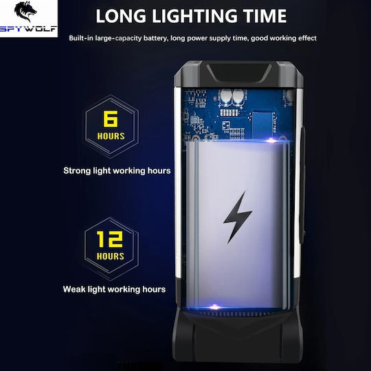 Spywolf Rechargeable LED Work Projector