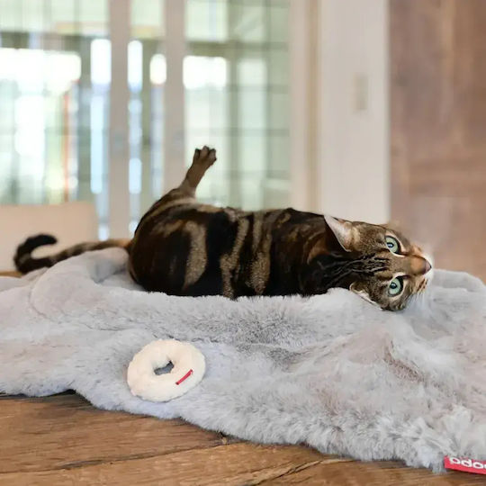 Cat Bed Hoopo Flip Gray