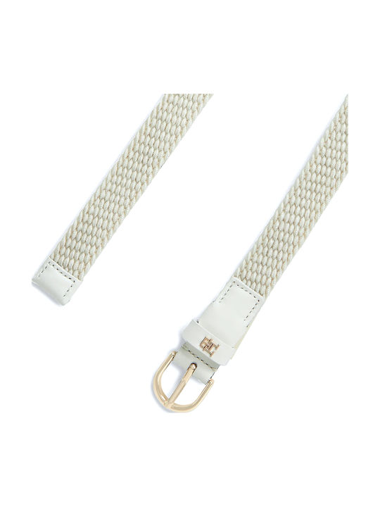 Tommy Hilfiger Elastic Women's Belt Beige