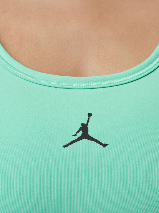 Dri-Fit Jumpman Damen Sport-BH Türkis mit Futter