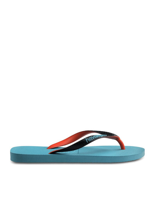 Top Mix Men's Flip Flops Light Blue