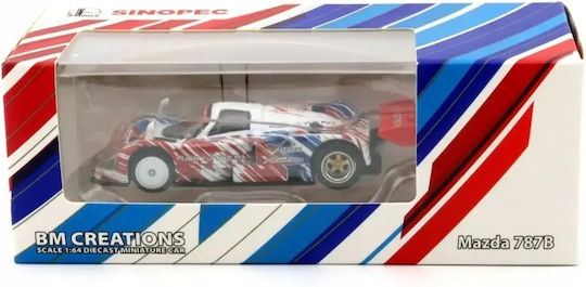 Модел Автомобил Mazda 787b Мащаб 1:64 Bm Creations Sinopec_bm010