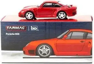 Model Mașină Porsche 959 Roșu 1:64