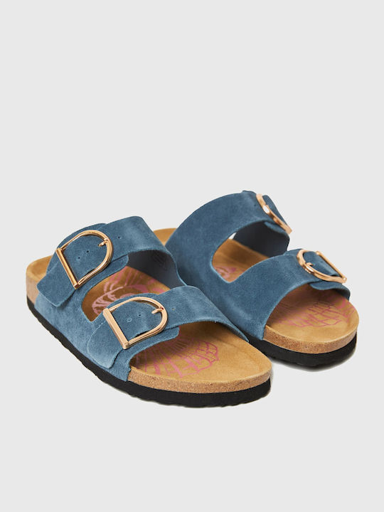 Funky Buddha Blue Sandals