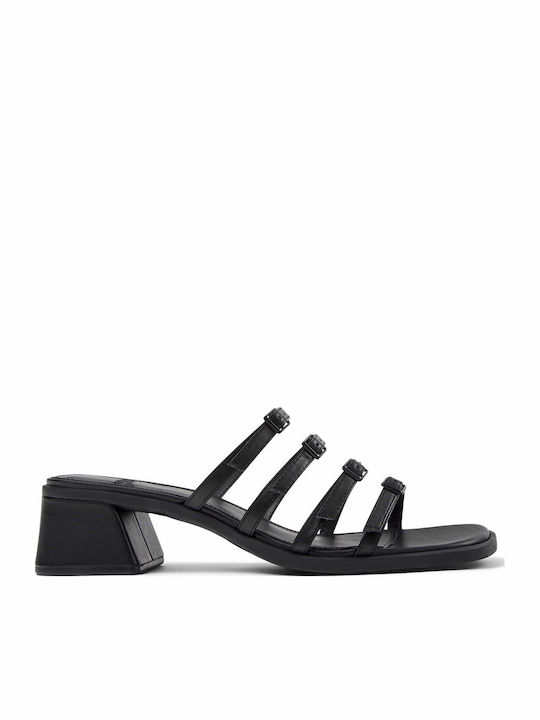 Leather Women's Sandals Black