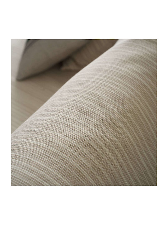 Gofis Home Nymeria Sesselüberwurf Jacquard 180x180cm Beiges