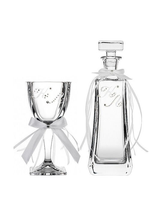 Verorama Wedding Crystal White Decanter