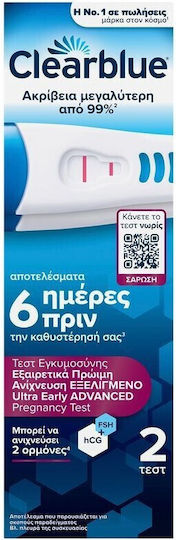 Clearblue Τεστ Εγκυμοσύνης 2τμχ
