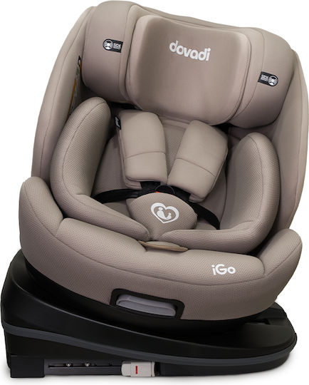 Dovadi IGo Καθισματάκι Αυτοκινήτου i-Size με Isofix Truffle 0-36 kg