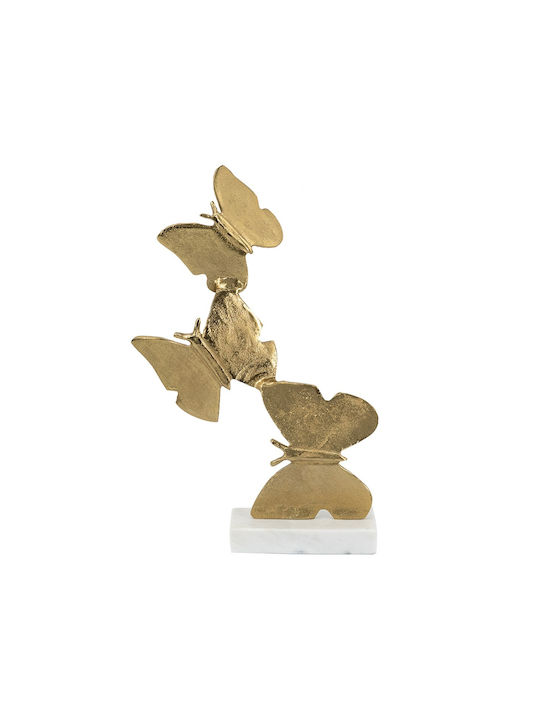 Artekko Decorative Butterfly Made of Metal 25x7.5x40cm