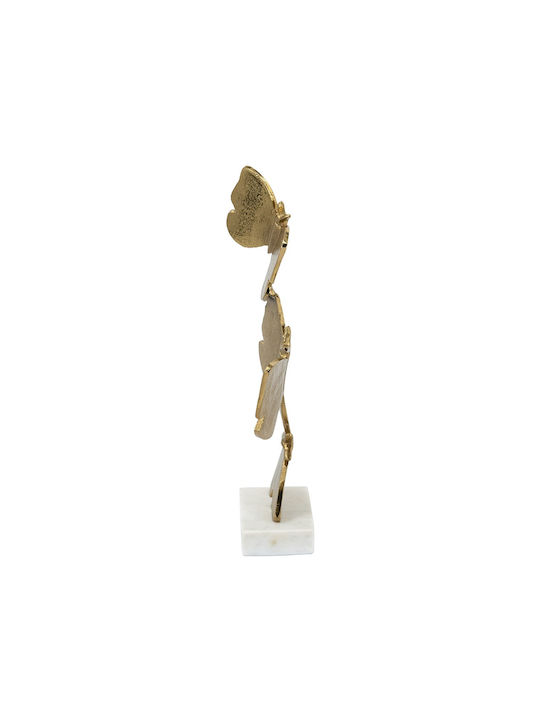 Artekko Decorative Butterfly Made of Metal 25x7.5x40cm