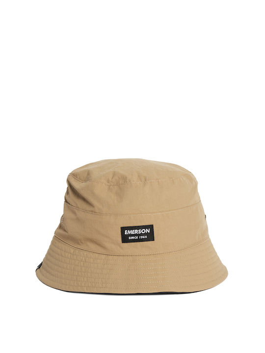 Emerson Υφασμάτινo Ανδρικό Καπέλο Στυλ Bucket Khaki Blue Black