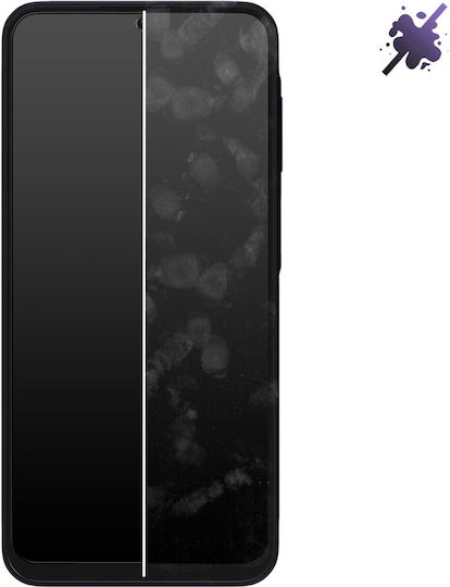 Avizar Gehärtetes Glas 9h Galaxy A37 Ultra-stabil Stoßfest Transparent Schwarz