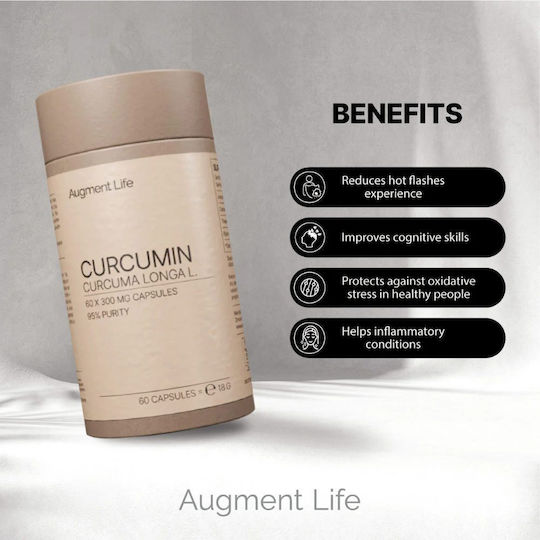 Augment Life Curcumin 180 κάψουλες